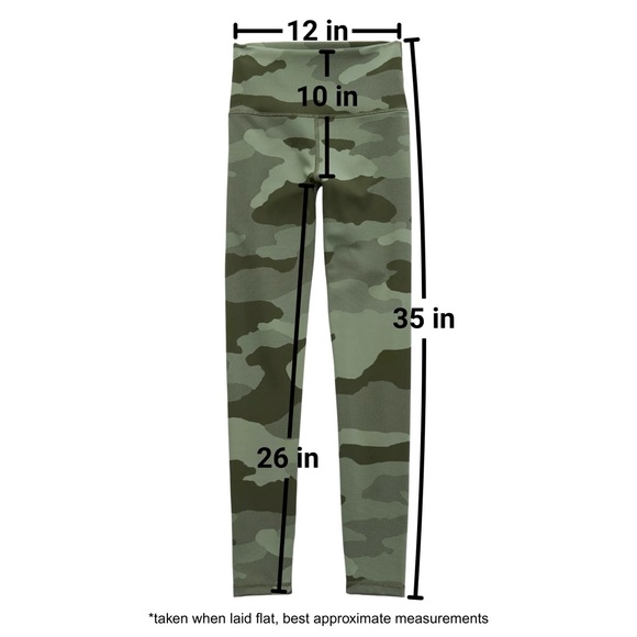 OFFLINE by Aerie Camo High Waisted Legging Olive Fun Green Camo - Picture 10 of 10